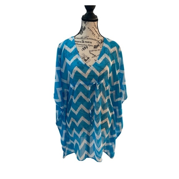 Echo Design Swim Cover Up With Tie NWT One Size - Picture 1 of 8